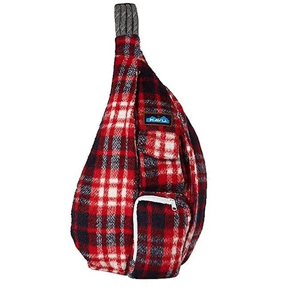 Kavu Plaid Rope Sling Bag - Picture 5 of 16
